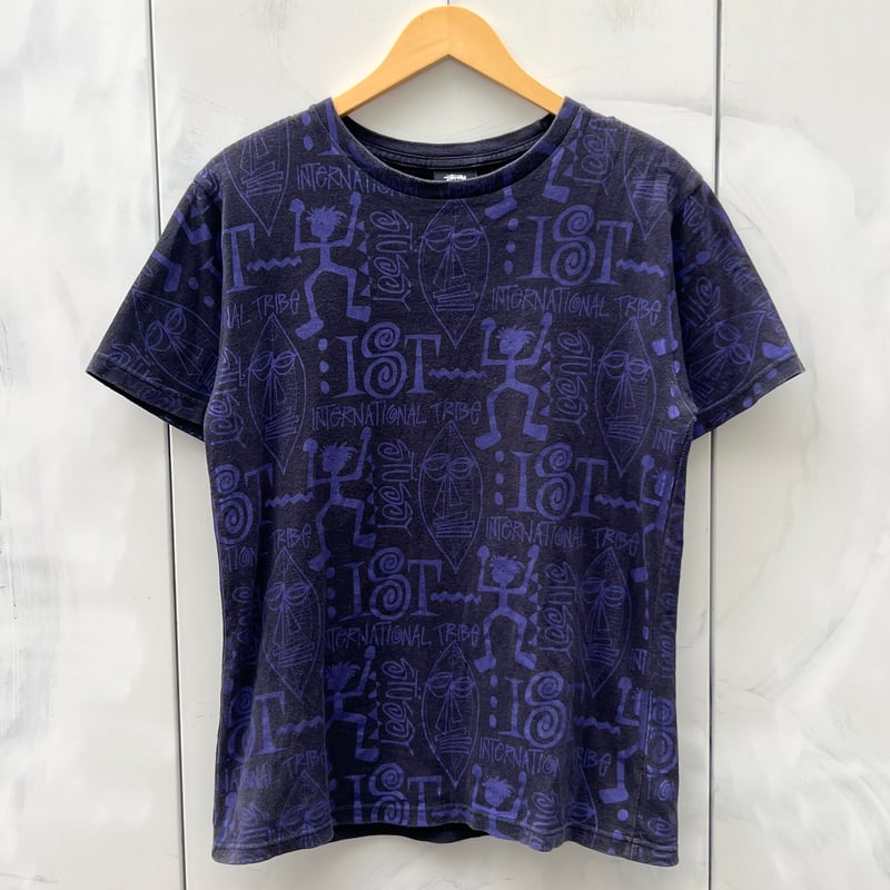 STUSSY/ステューシー 総柄Tシャツ 2000年代 (USED) | chameleon STUSSY/ステューシー 総柄Tシャツ 2000年代 (USED) | chameleon