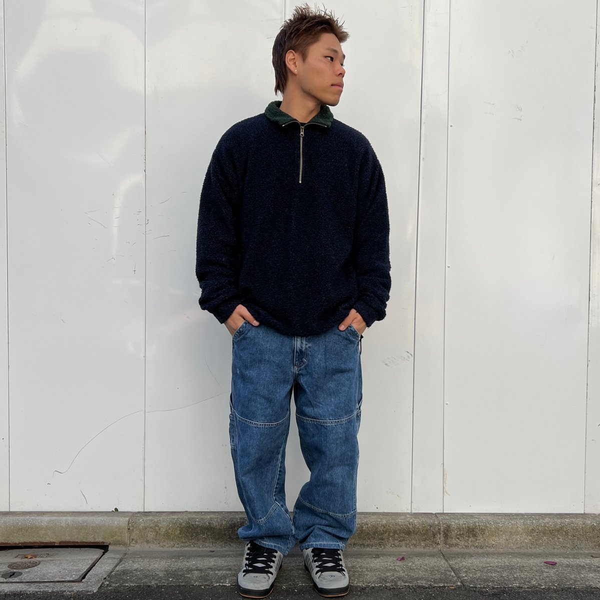FIELD & STREAM/フィールド&ストリーム ハーフジップ ボア