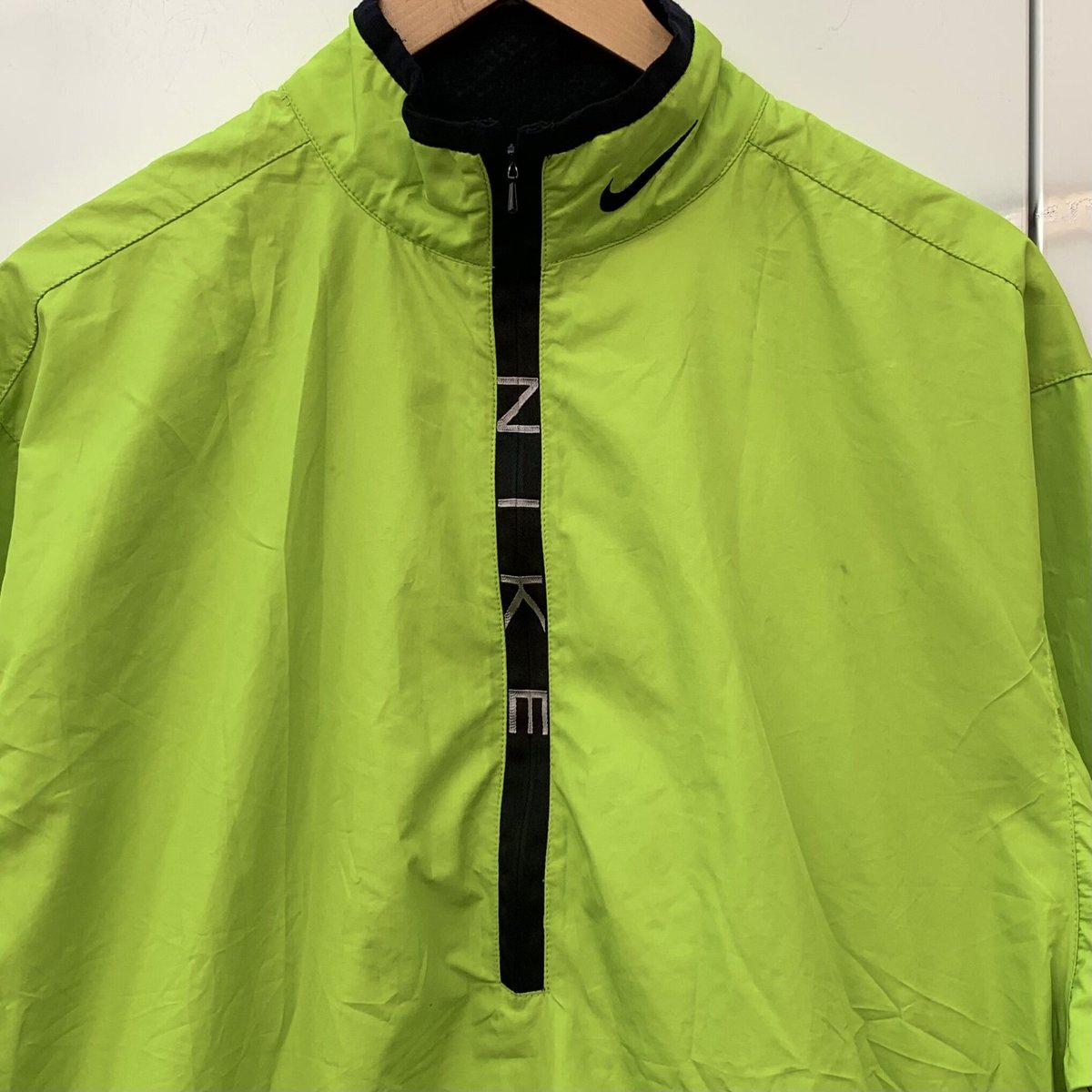 Nike ハーフジップナイロンジャケット　70s 破れあり Yahoo!オークション - ビッグサイズ 風車ナイキ 70s USA製 Nike