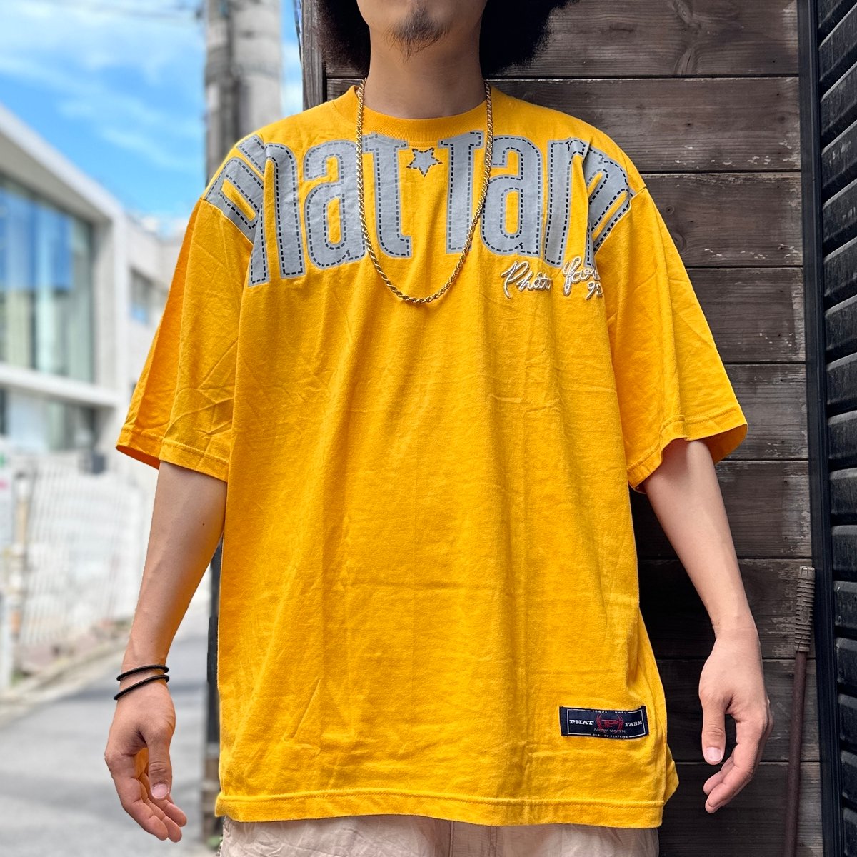 PHAT FARM/ファットファーム ロゴTシャツ 90年代 (DEADSTOCK PHAT FARM/ファットファーム ロゴTシャツ 90年代 (DEADSTOCK