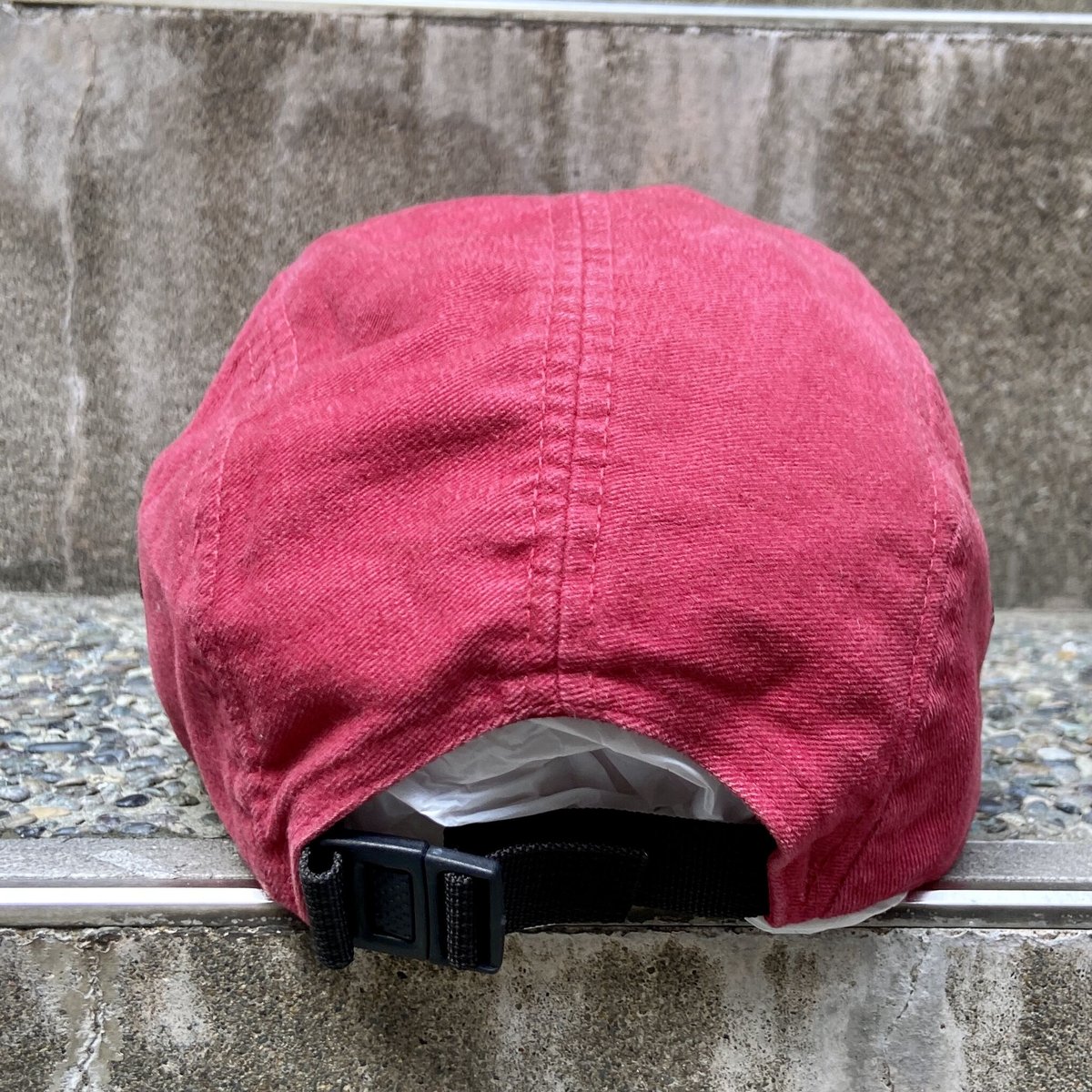 トミー ニット帽 綿100 ピンク - 帽子