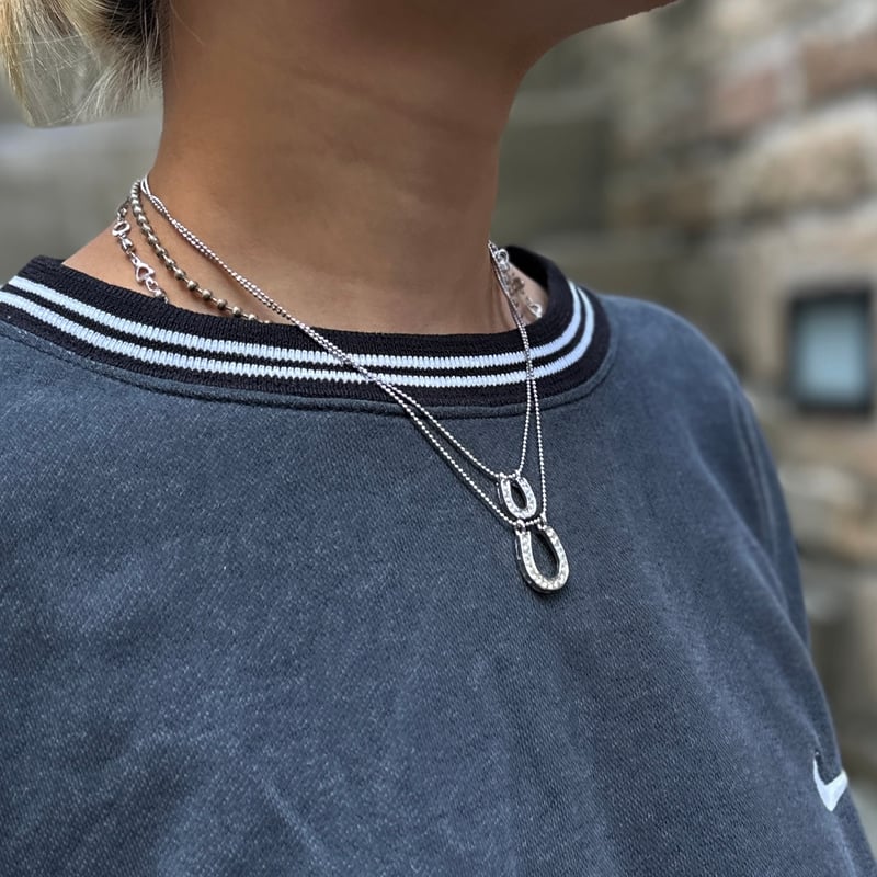 NINA RICCI/ニナリッチ シルバーカラーネックレス 90年代 (USED NINA RICCI/ニナリッチ シルバーカラーネックレス 90年代 (USED