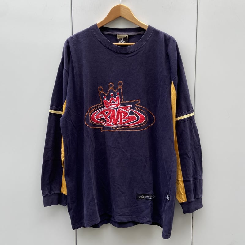 PNB NATION/ピーエヌビーネーション 切り替えロンT 90年代 (USED PNB NATION/ピーエヌビーネーション 切り替えロンT 90年代 (USED