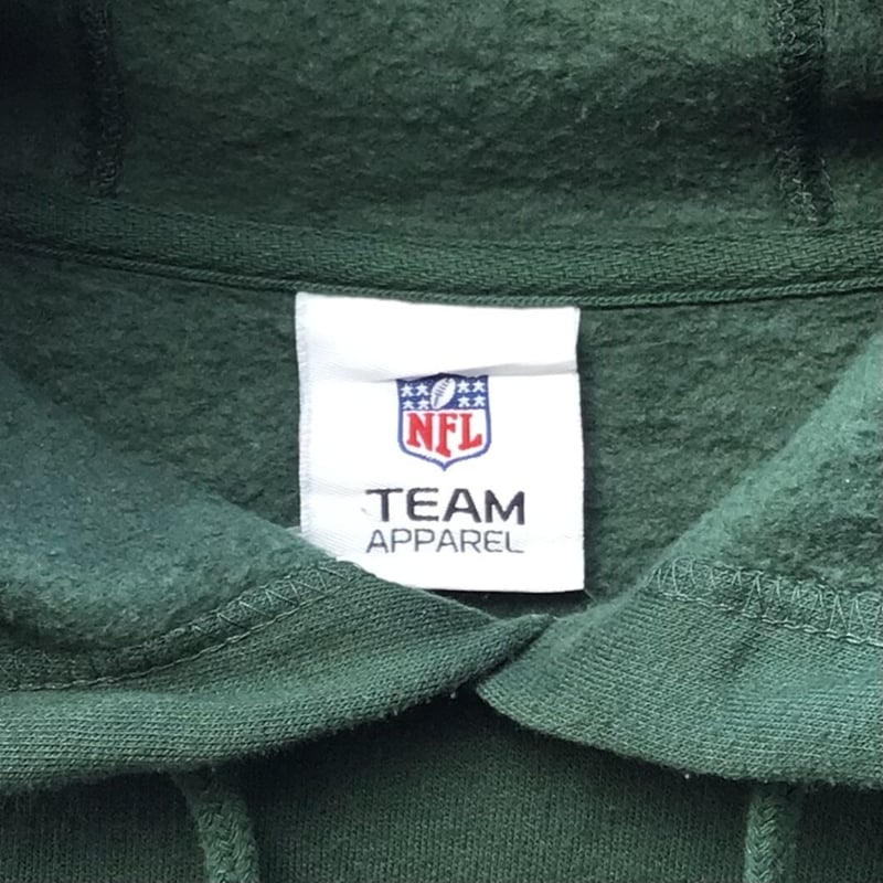 NFL JETS/ニューヨークジェッツ ロゴフードスウェット 2000年代 NFL JETS/ニューヨークジェッツ ロゴフードスウェット 2000年代