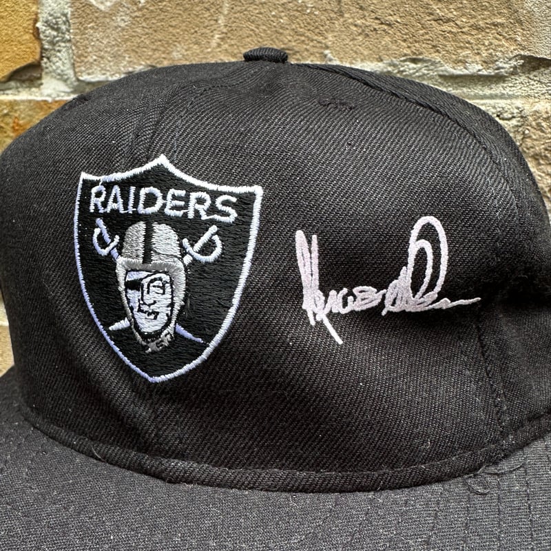 Raiders Los Angeles ブラック コーデュロイ キャップ - 帽子