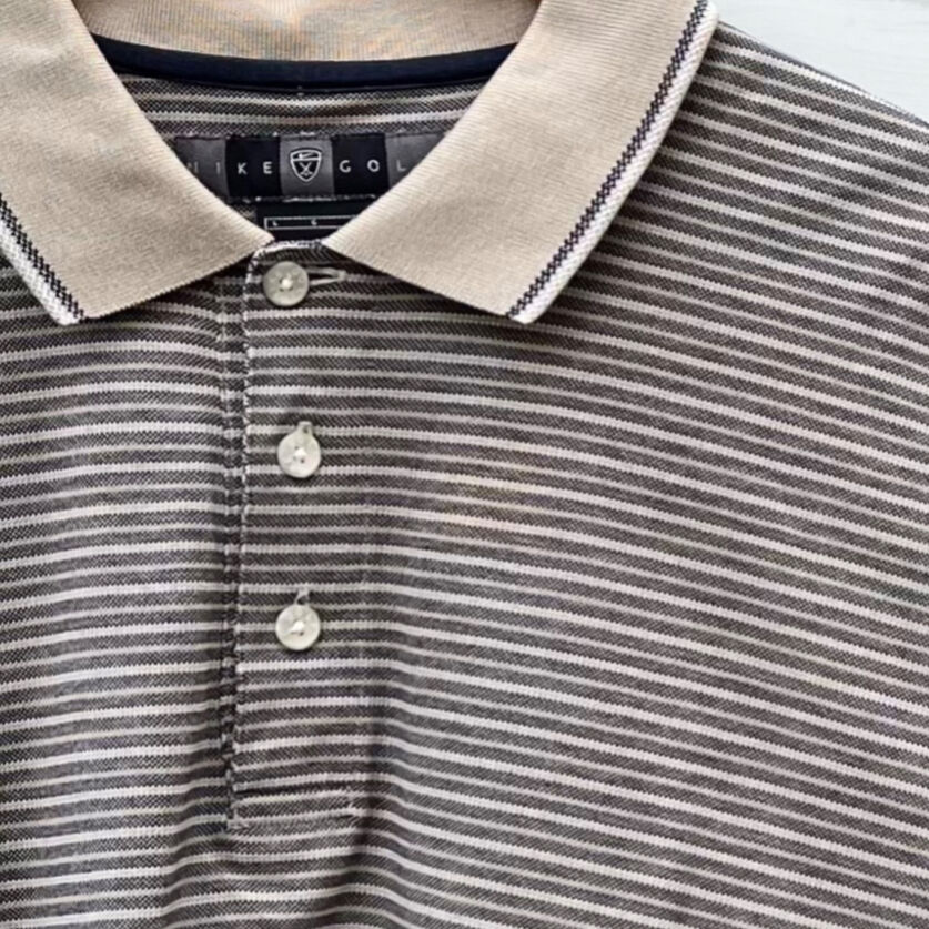 ファッションアイテム人気ランキング NIKE GOLF/ナイキゴルフ (USED 00年前後 ボーダーポロシャツ ナイキ