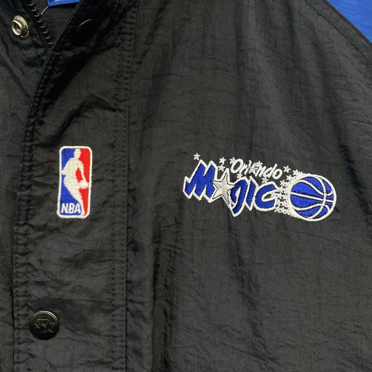 ナツメグ　オーランドマジック　NBA ワークジャケット　刺繍