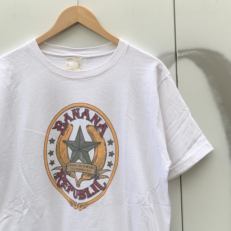 BANANA REPUBLIC/バナナリパブリック ロゴTシャツ 80年代 Made BANANA REPUBLIC/バナナリパブリック ロゴTシャツ 80年代 Made