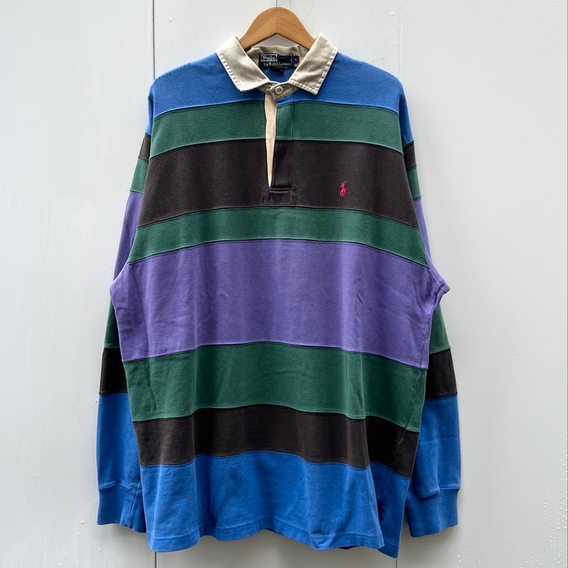 Polo Ralph Lauren/ポロラルフローレン ボーダー ラガーシャツ Polo Ralph Lauren/ポロラルフローレン ボーダー ラガーシャツ
