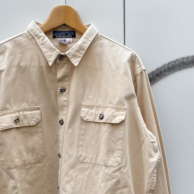 Patagonia/パタゴニア ヘビーコットンシャツ 80年代 (USED Patagonia/パタゴニア ヘビーコットンシャツ 80年代 (USED