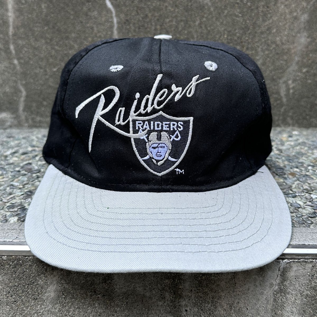 BLACK SCALE.OAKLAND RAIDERSキャップ usa製 raiders レイダース