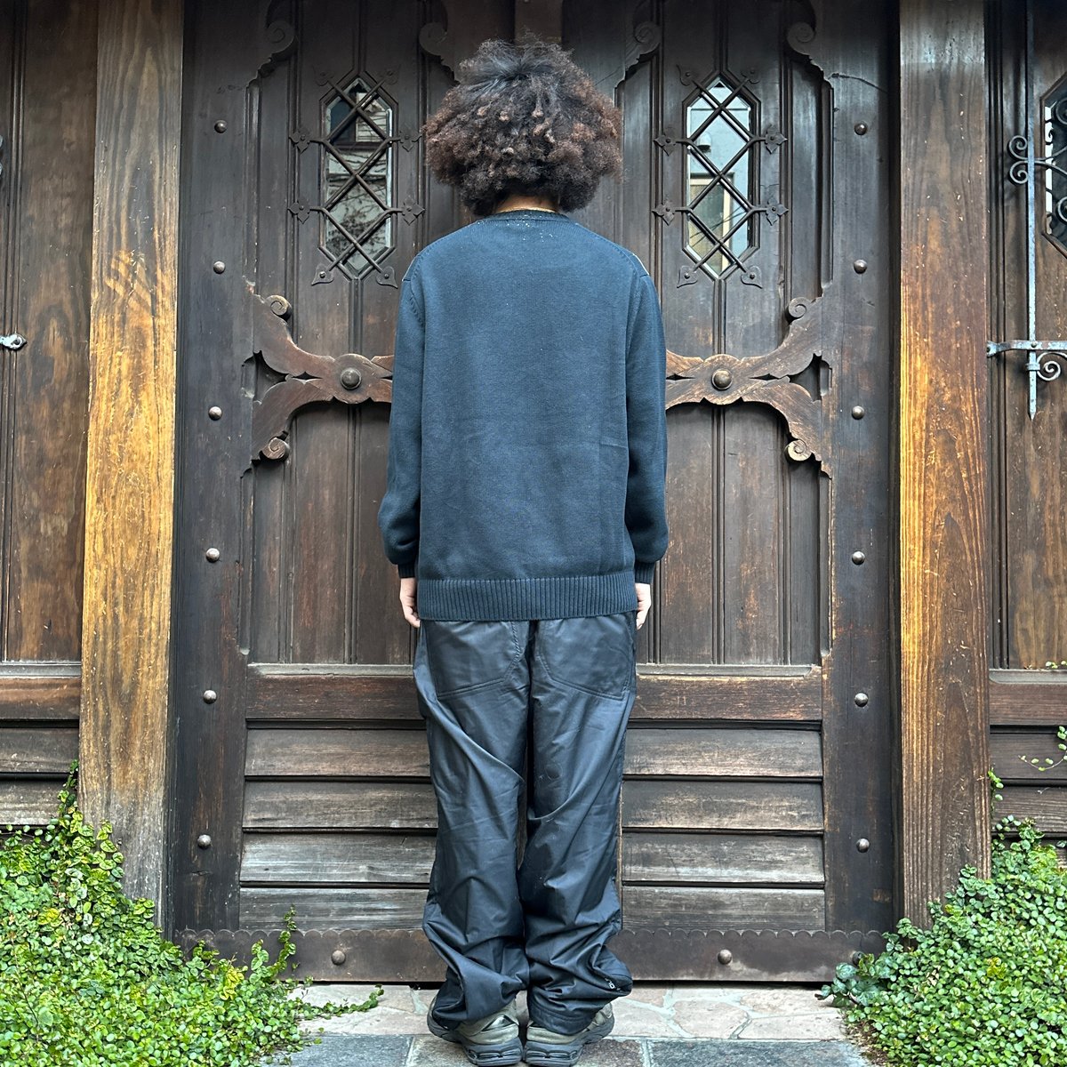 90S カナダ製 DOCKERS コットンリブ ニットポロ ドッカーズ ベージュ 90S カナダ製 DOCKERS コットンリブ ニットポロ ドッカーズ