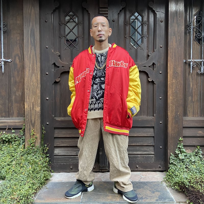 NBA ホークスvarsity jacket 90s 00s スタジャン