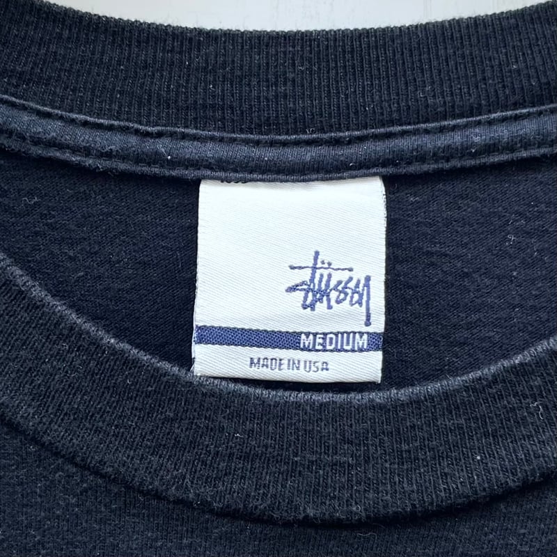 STUSSY/ステューシー モノグラムTシャツ 00年代 Made in USA STUSSY/ステューシー モノグラムTシャツ 00年代 Made in USA