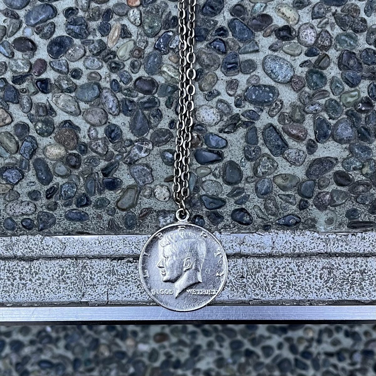 本物 1968 年ジョン F ケネディ シルバー コイン リング(A36) m65412461820_1.jpg?1727844726