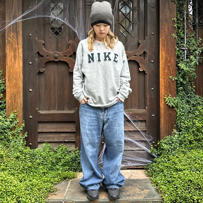 NIKE/ナイキ ビッグロゴスウェット 90年代 Made in USA (USED NIKE/ナイキ ビッグロゴスウェット 90年代 Made in USA (USED