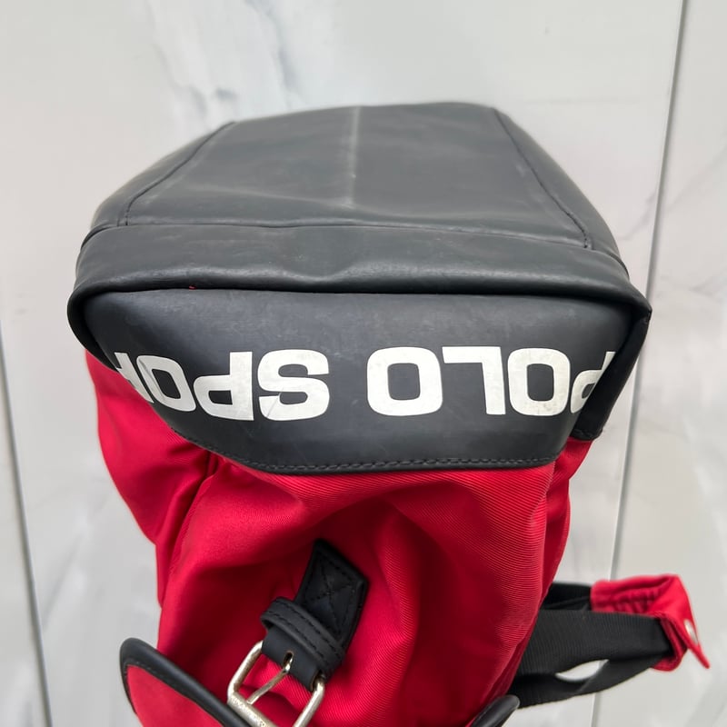 90s POLO SPORT トートバッグ レッド 星条旗 ロゴ 90s POLO SPORT トートバッグ レッド 星条旗 ロゴ - メルカリ