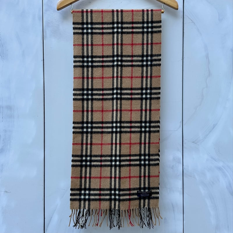 通販でクリスマス 【新品未使用】Burberry London カシミヤ マフラー 