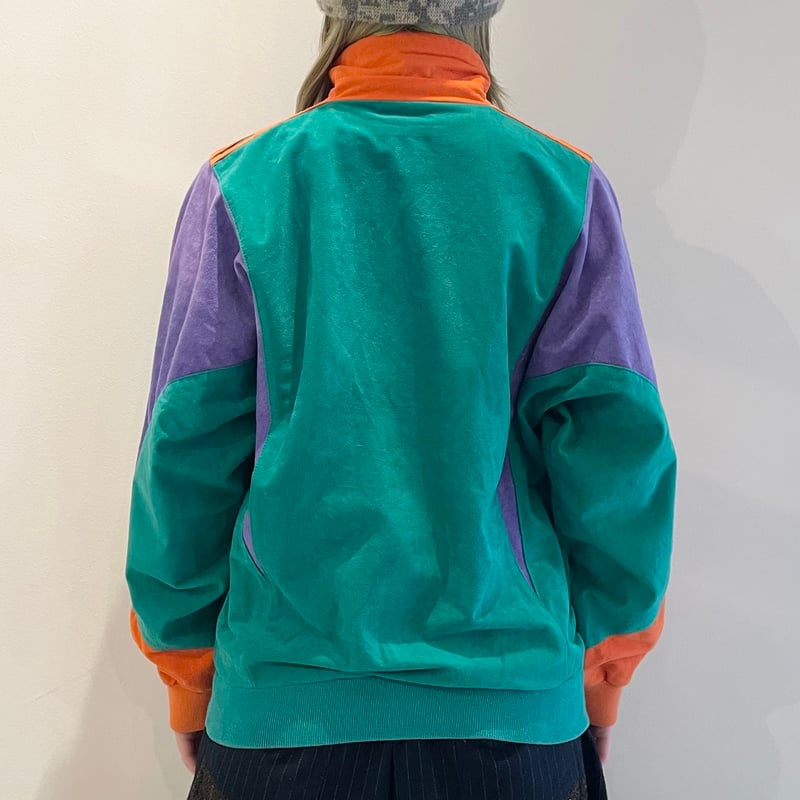 最も  adidas/アディダス ベロア トラックジャケット 80年代 Made in ジャケット・アウター