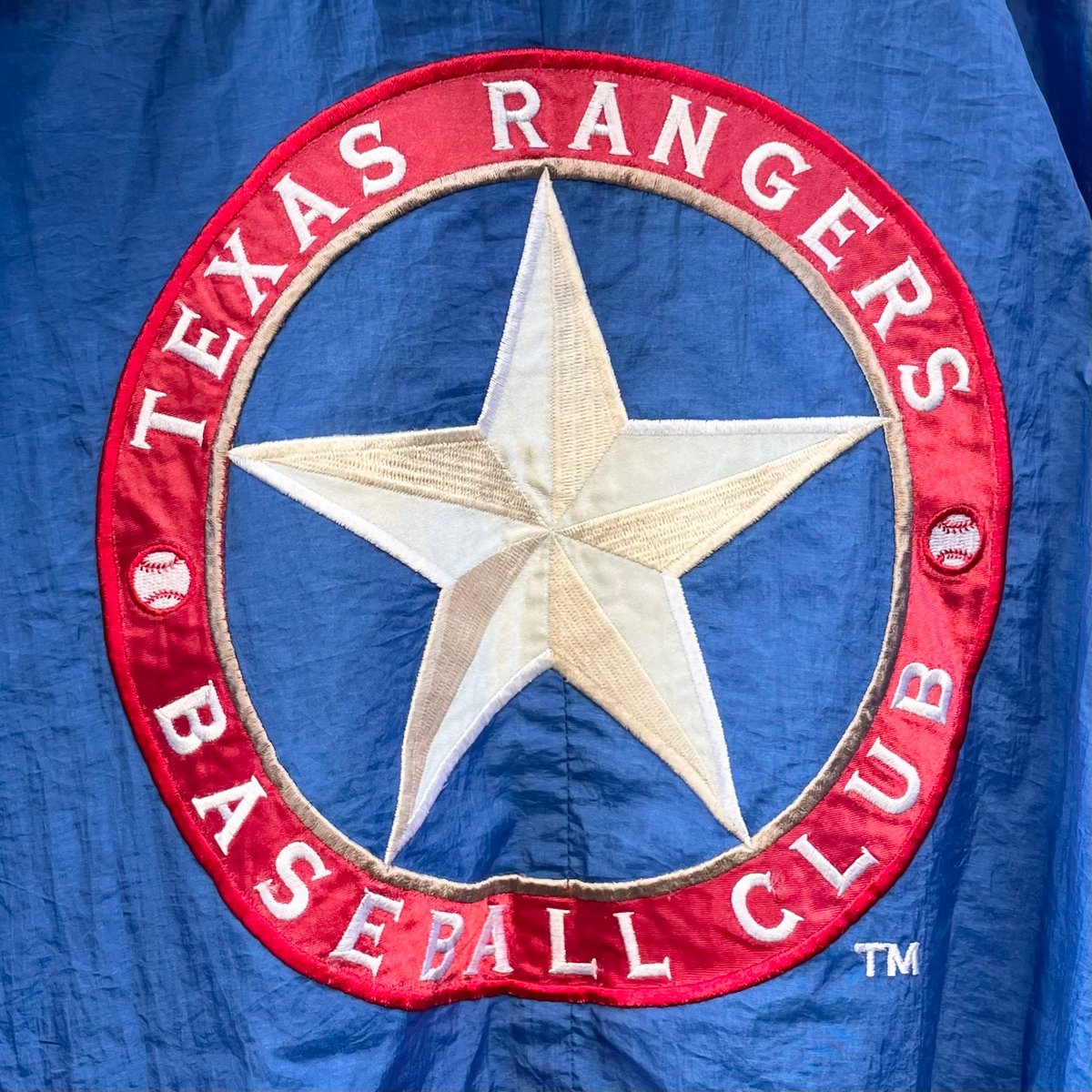 MLB RANGERS/テキサス レンジャーズ ナイロンフードジャケット MLB RANGERS/テキサス レンジャーズ ナイロンフードジャケット