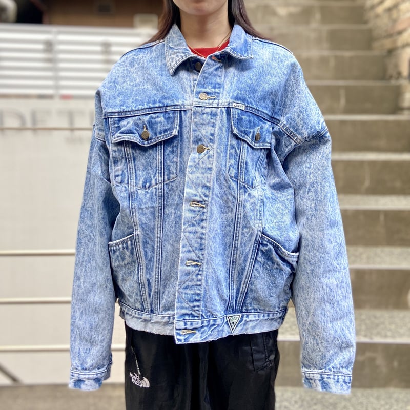GUESS/ゲス ケミカルウォッシュGジャン 90年代 (USED GUESS/ゲス ケミカルウォッシュGジャン 90年代 (USED