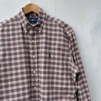 Polo Ralph Lauren/ポロラルフローレン チェックボタンダウンシャツ 00年代 (USED)