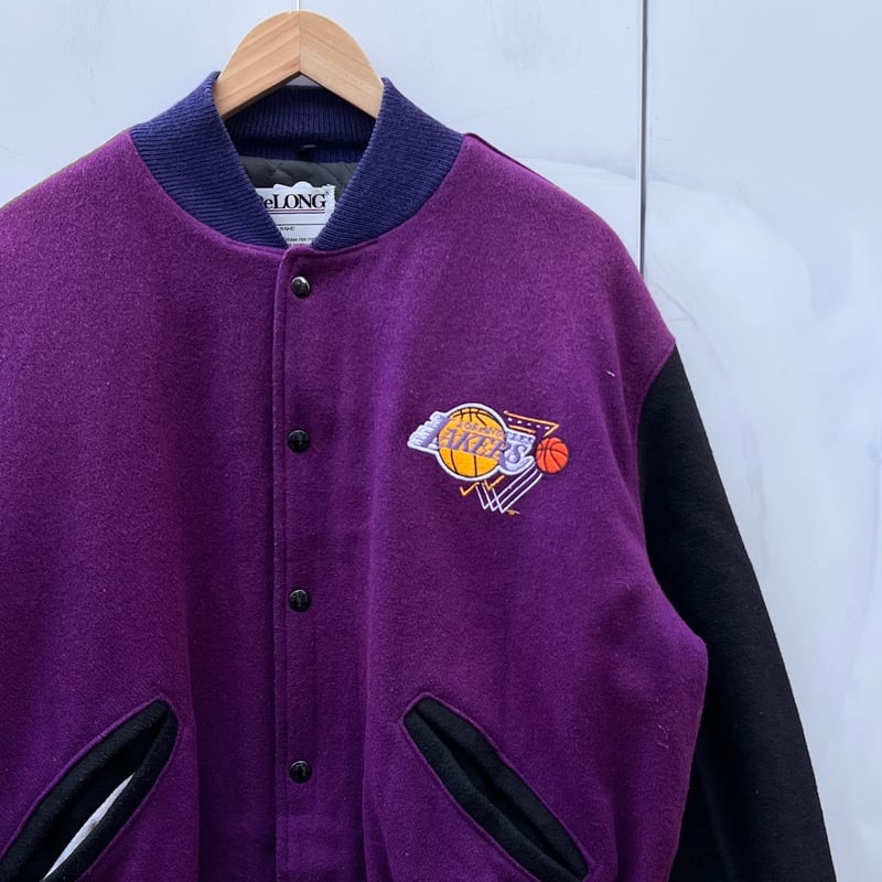 レイカーズ スタジャン (80s USA製 NBA vintage Swingster レイカーズ スタジャン (80s USA製 NBA vintage Swingster