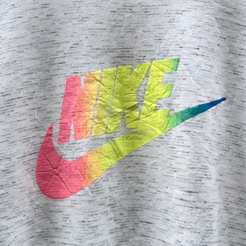 激レア 90s ナイキ NIKE デッドストック スウェット 最終売り尽くし】古着 90s USA製 NIKE スウォッシュ 刺しゅう