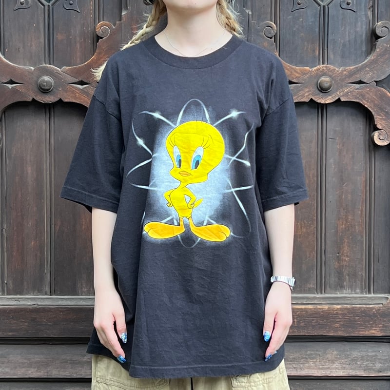 LOONEY TUNES/ルーニーチューンズ トゥイーティー Tシャツ 98年 LOONEY TUNES/ルーニーチューンズ トゥイーティー Tシャツ 98年