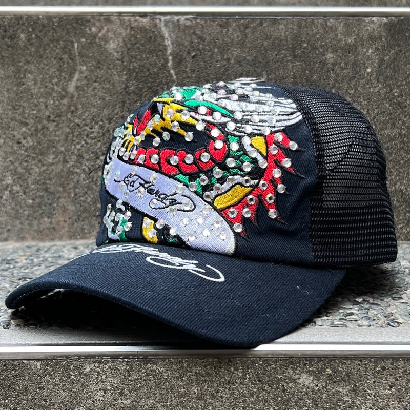 Ed Hardy/エド ハーディー メッシュトラッカーキャップ 00年代 Ed Hardy/エド ハーディー メッシュトラッカーキャップ 00年代