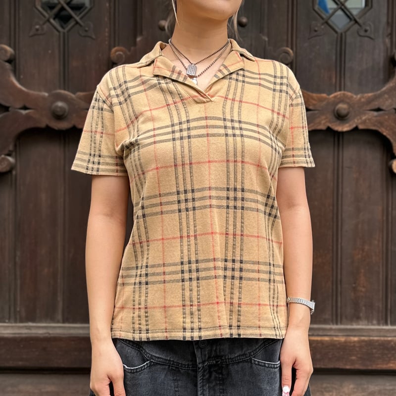 Burberry GOLF/バーバリーゴルフ ノバチェック スキッパー Burberry GOLF/バーバリーゴルフ ノバチェック スキッパー