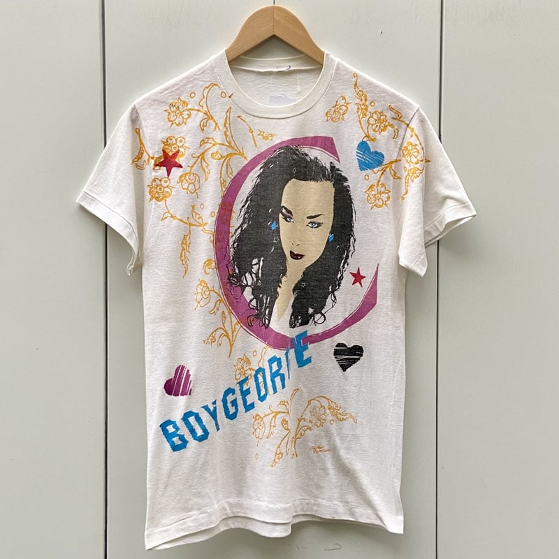 新作人気 BOY GEORGE ボーイ・ジョージ Tシャツ 84年 ビンテージ T