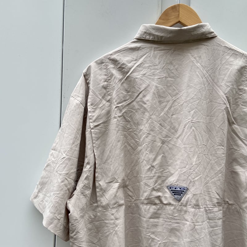 Columbia PFG/コロンビアPFG 半袖フィッシングシャツ 2000年代 Columbia PFG/コロンビアPFG 半袖フィッシングシャツ 2000年代