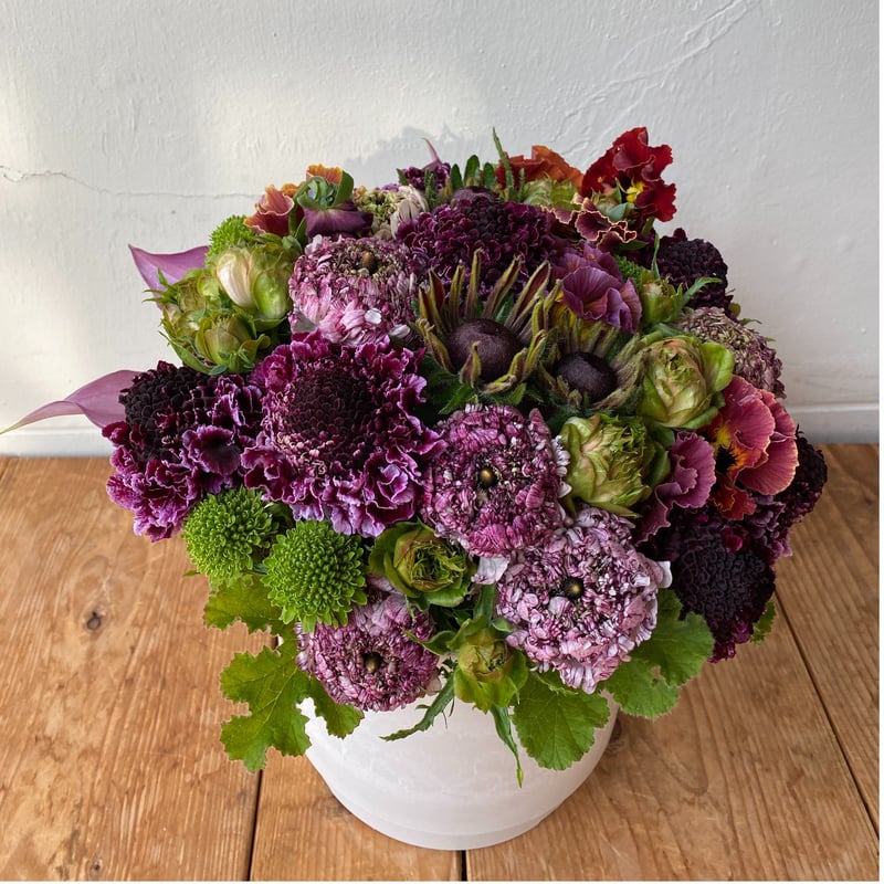 オーダーメイド】季節の生花アレンジメント | geckou