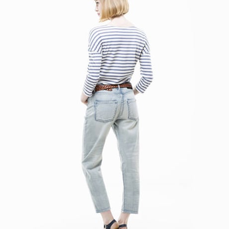 DR.DENIM/ドクターデニム - MY-BOY クロップドルーズジーンズ Superlight Aged (スーパーライト・エイジド) 【北欧】【スウェーデン】【ボーイフレンドデニム】