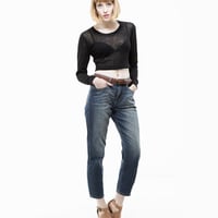 DR.DENIM/ドクターデニム - MY-BOY クロップドルーズジーンズ Light Vintage (ライト・ヴィンテージ) 【北欧】【スウェーデン】【ボーイフレンドデニム】