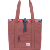 HerschelSupply/ハーシェルサプライ -NorthernLights- Market(マーケット) トートバッグ (Dusty Blush) 【セール】【オーロラ】【ショッピングバッグ】