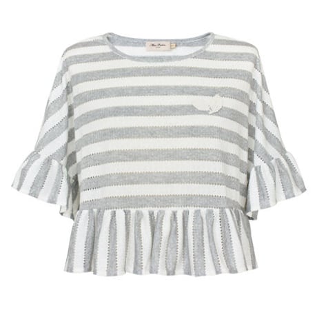 Miss Patina / ミス・パティーナ - Magnolia Mountain ラッフルボーダートップ 【セール】【ロンドン】【イギリス】【TaylorSwift着用ブランド】【TOPSHOP】