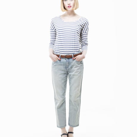 DR.DENIM/ドクターデニム - MY-BOY クロップドルーズジーンズ Superlight Aged (スーパーライト・エイジド) 【北欧】【スウェーデン】【ボーイフレンドデニム】