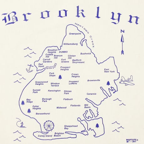 MAPTOTE/マップトート - トートバッグ Brooklyn (ブルックリン)