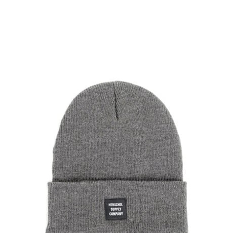 Herschel Supply/ハーシェル・サプライ - Abbot (アボット) リブビーニー・ニットキャップ (Grey / グレー) 【セール】【ニット帽】【ビーニー】【ロック】