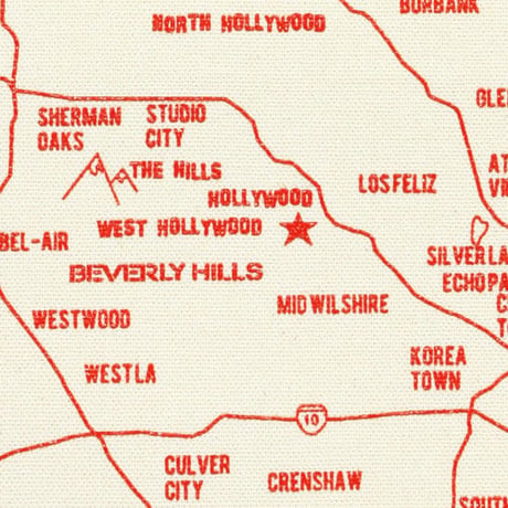 MAPTOTE/マップトート - トートバッグ Los Angeles (ロサンゼルス)