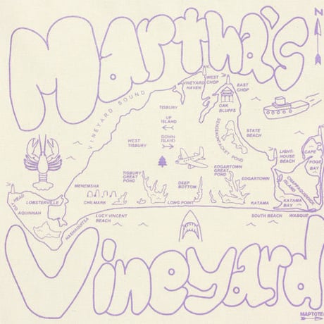 MAPTOTE/マップトート - トートバッグ Martha's Vineyard (マーサズヴィンヤード)