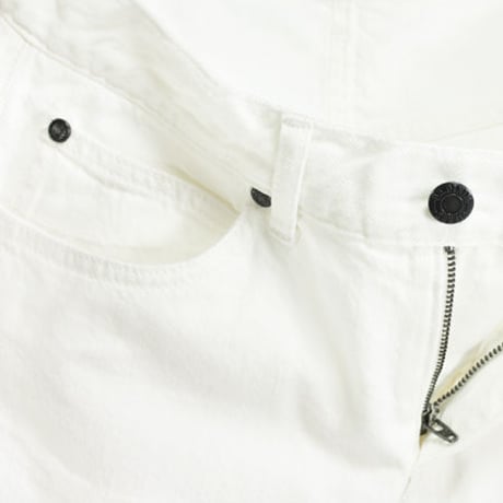 DR.DENIM/ドクターデニム - MY-BOY クロップドルーズジーンズ White (ホワイト) 【北欧】【スウェーデン】【ボーイフレンドデニム】【ホワイトデニム】
