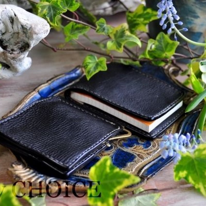 イタリアンオイルレザー・メモ帳ホルダー RHODIA イタリアンオイルレザーアリゾナ・ロディアメモ帳ホルダー(黒) | 時を