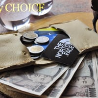 やみつきエルクのコンパクト２つ折り財布（レモンドロップ）