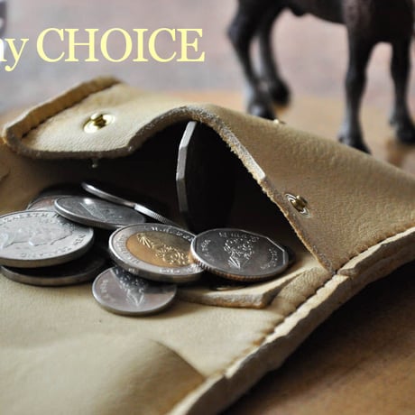 やみつきエルクのコンパクト２つ折り財布（レモンドロップ）