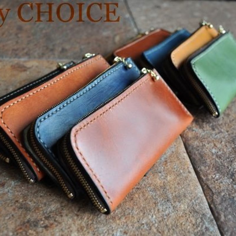 イタリアンレザー・革新のプエブロ・L型ペンケース