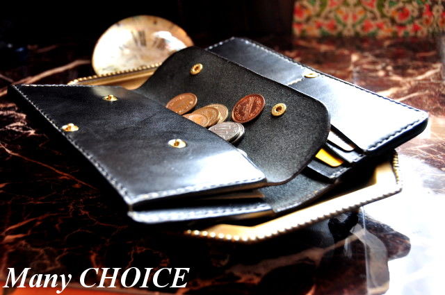 新品　高級本革　革の宝石　 ルガトーレザー　ウォレット　総手縫　財布 使いやすい長財布 【革の宝石ルガトー Pat.Merge】財布