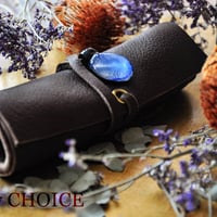 やみつきエルク・ロールペンケース（焦げ茶）限定品